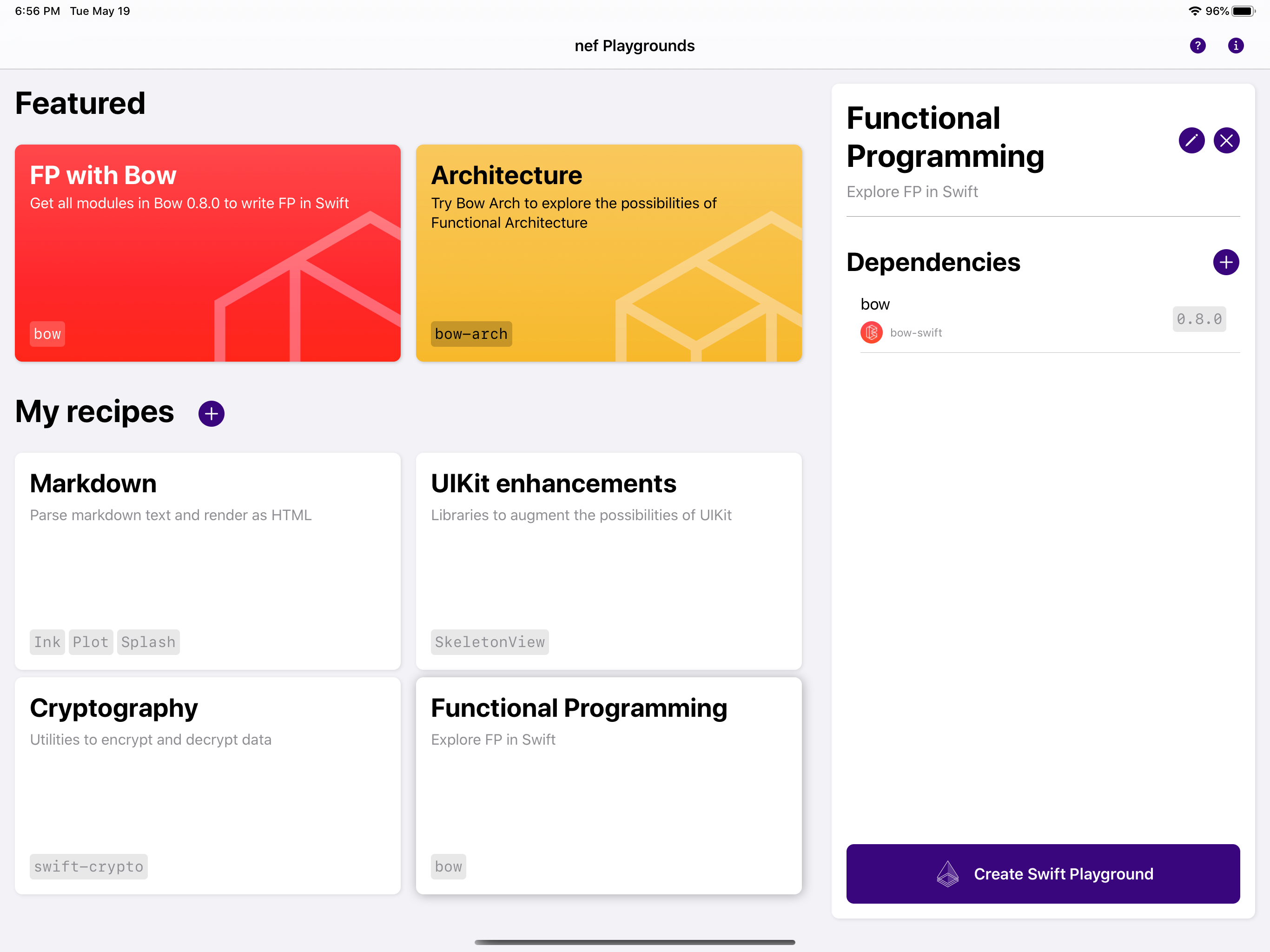 nef Playgrounds screenshot