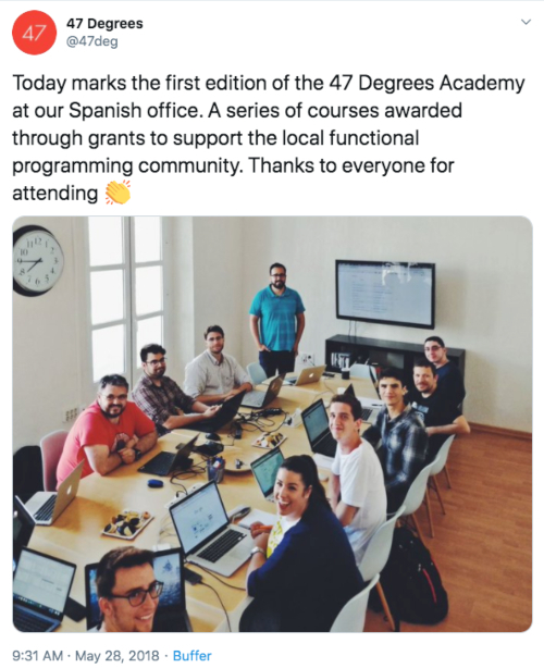 Academy tweet