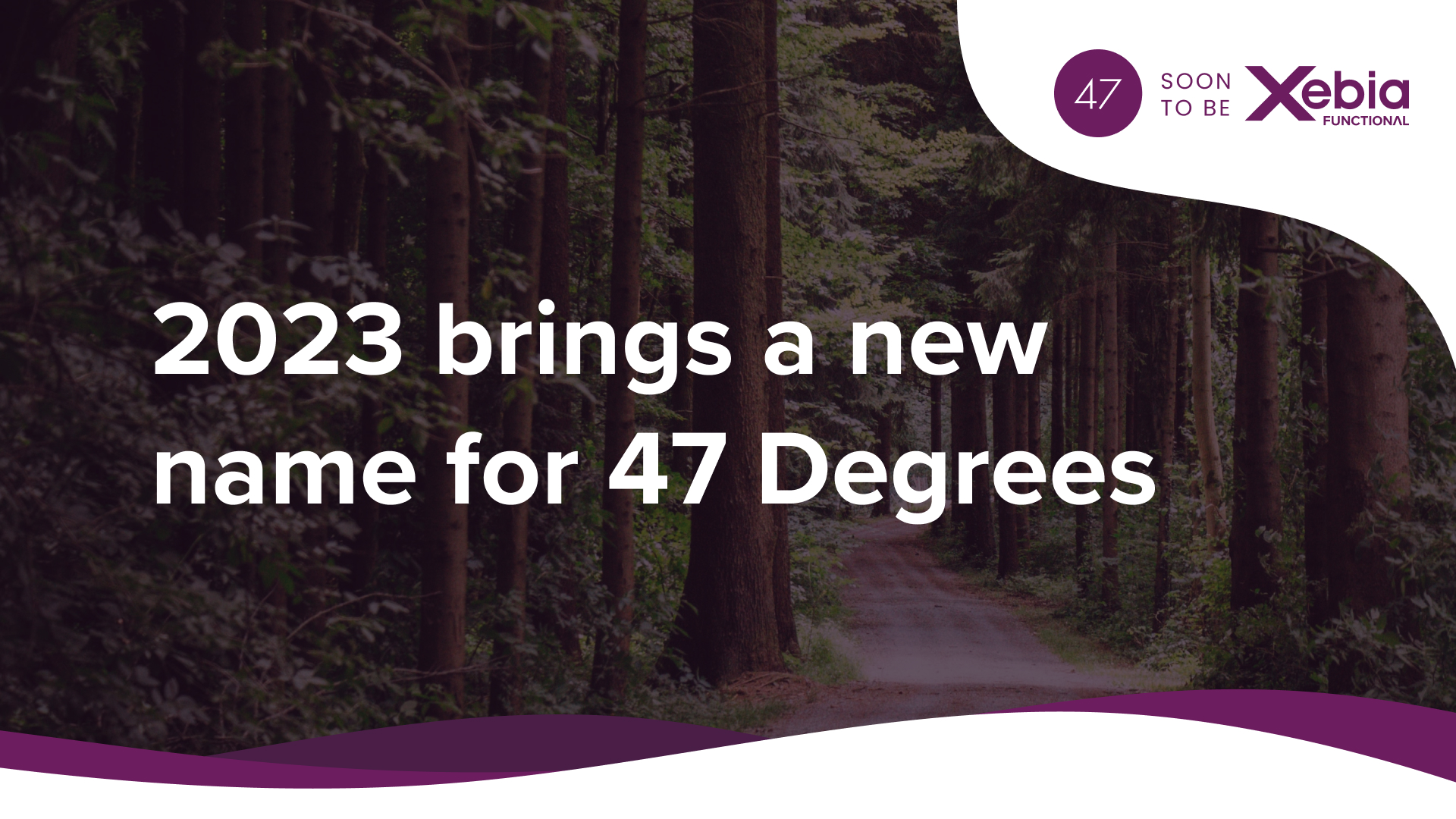 2023 brings a new name for 47 Degrees