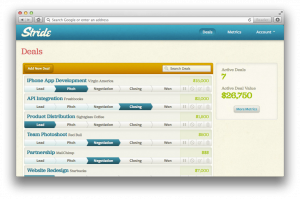 Stride Makes Sales a Snap