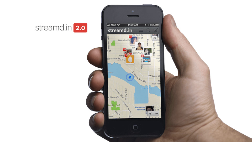 Streamd.in 2.0: New UI & Location Based Alerts