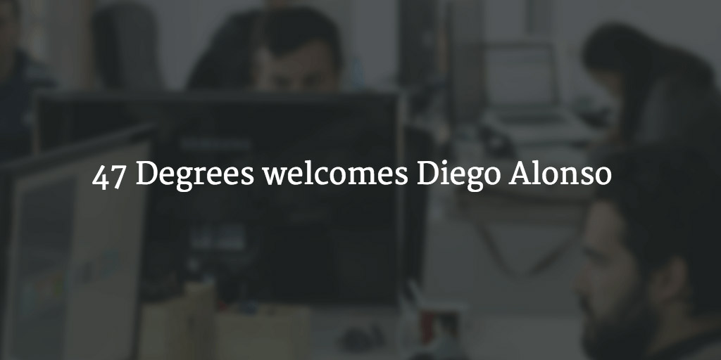 Diego Alonso joins the 47 Degrees’ team in London
