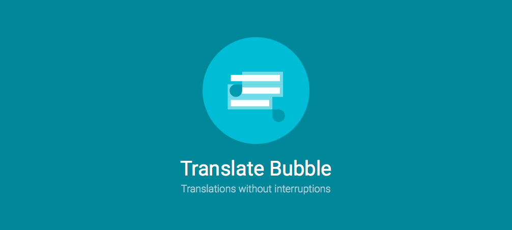 Translate Bubble - Scala on Android