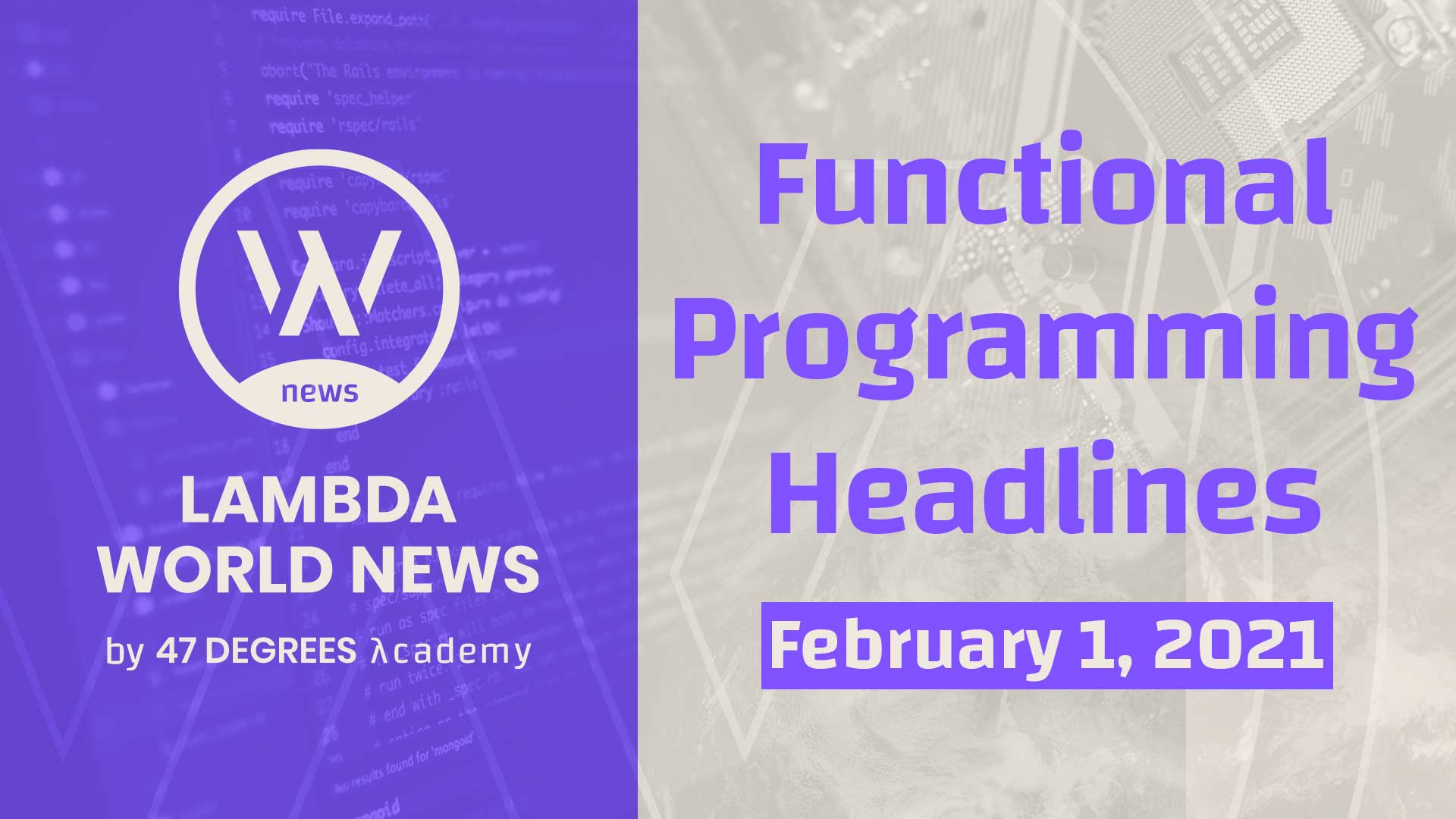Functional Programming Updates | February 1st, 2021 
