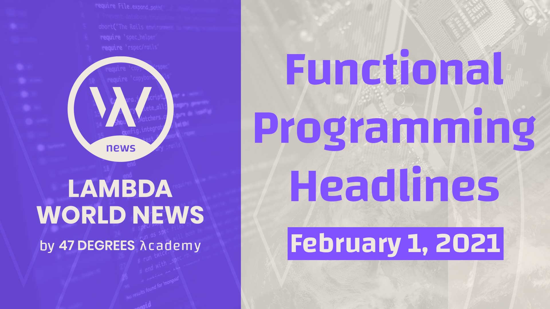 Functional Programming Updates | February 1st, 2021