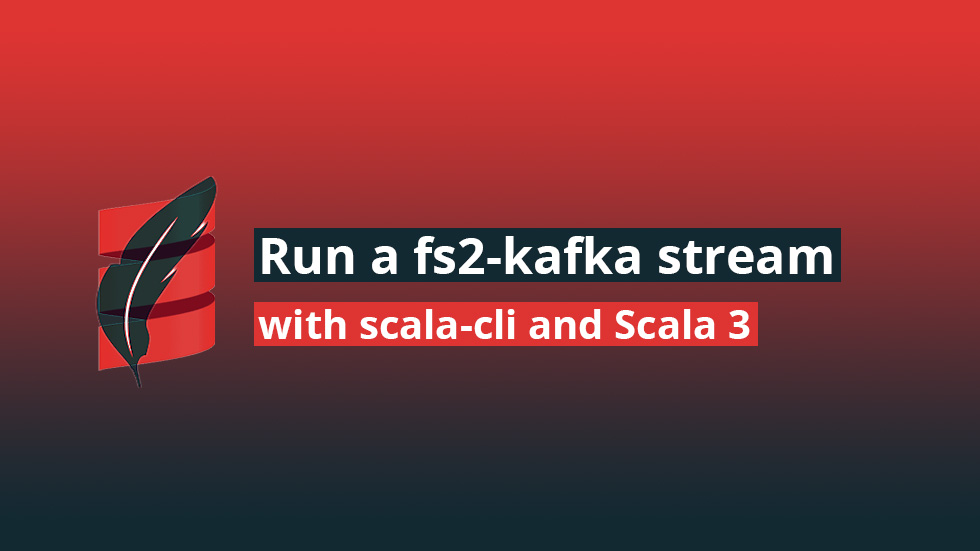 Run a fs2-kafka stream with scala-cli and Scala 3