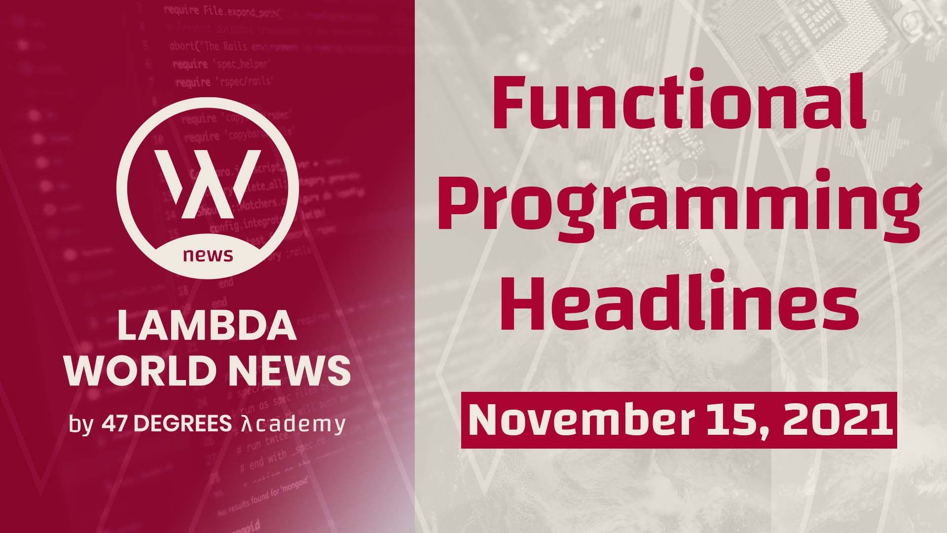 Updates for Gradle, frameless, and more FP news | Lambda World News