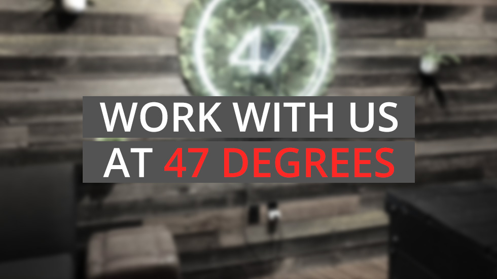Work with us at 47 Degrees
