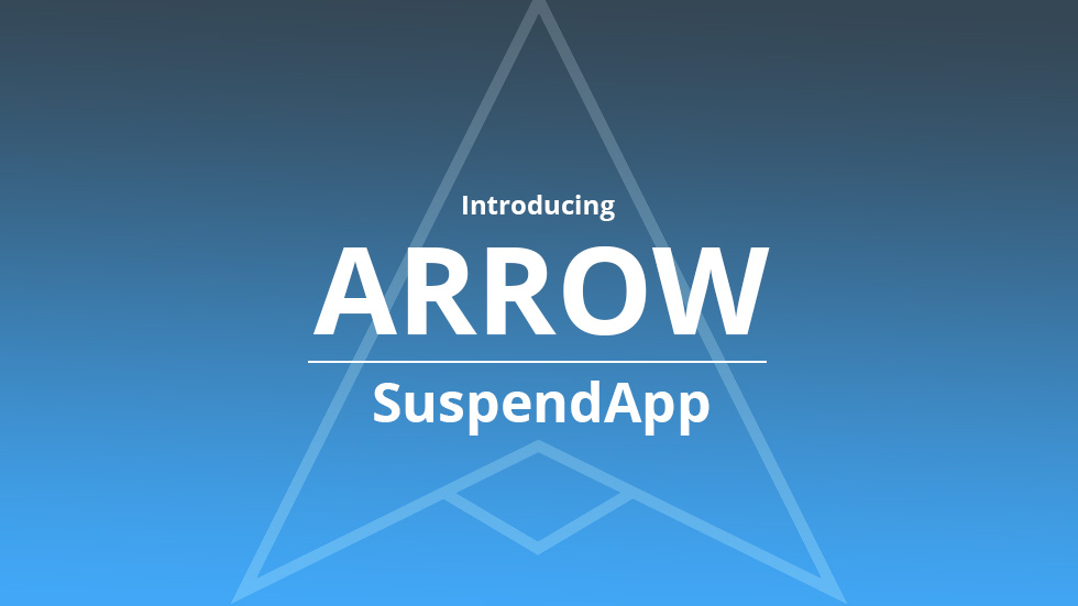 SuspendApp: A New Arrow Library