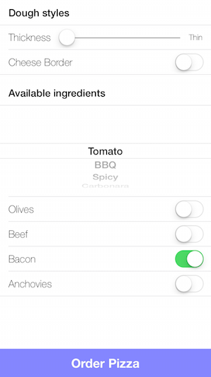 Bacon is set on by default, as we think it should be :D