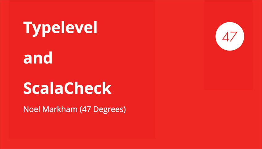 Typelevel ScalaCheck