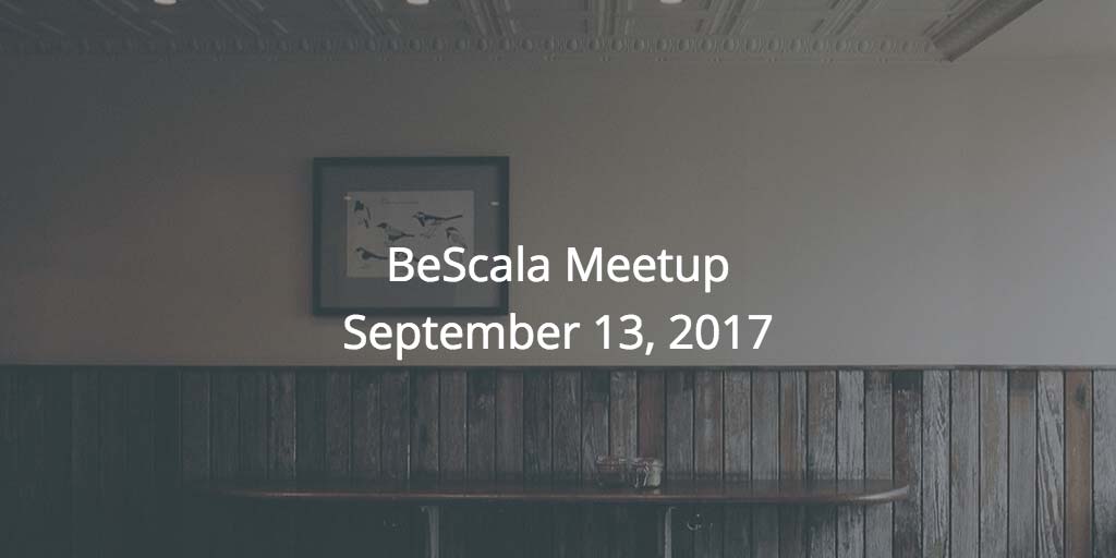 Be Scala Meetup
