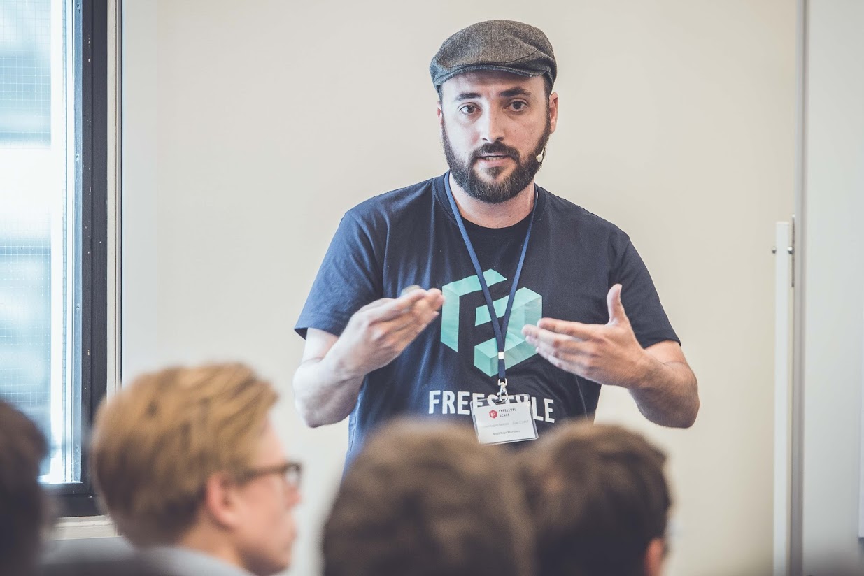 Raúl Raja at Typelevel Copenhagen 2017