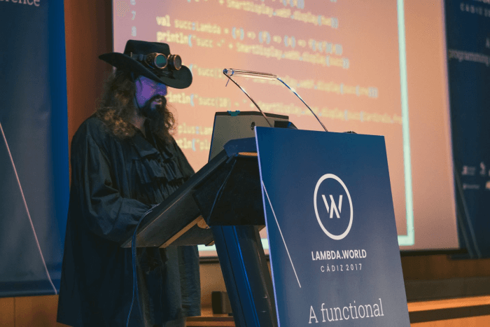 Jarek Ratajski at Lambda World 2017