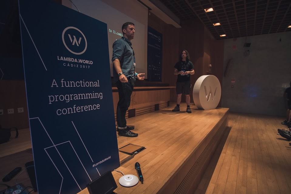 Dave Gurnell & Noel Welsh at Lambda World 2017