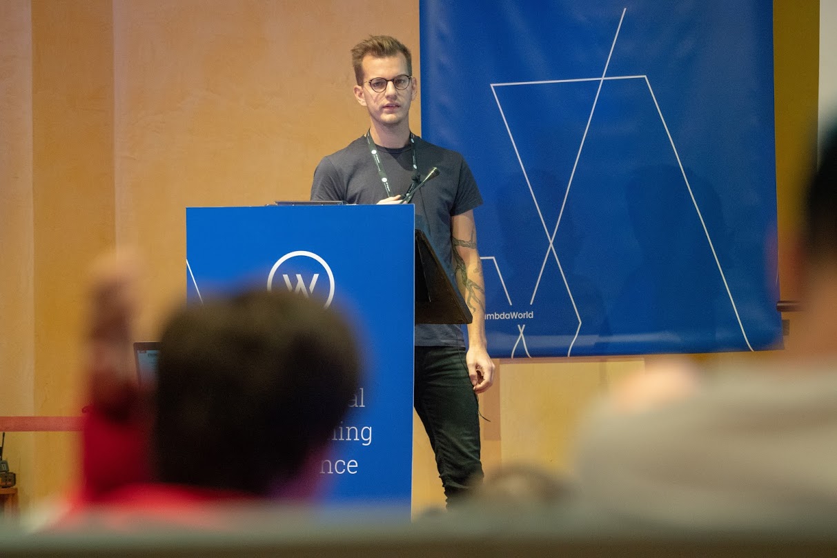 Oskar Wickström at Lambda World Cádiz 2018