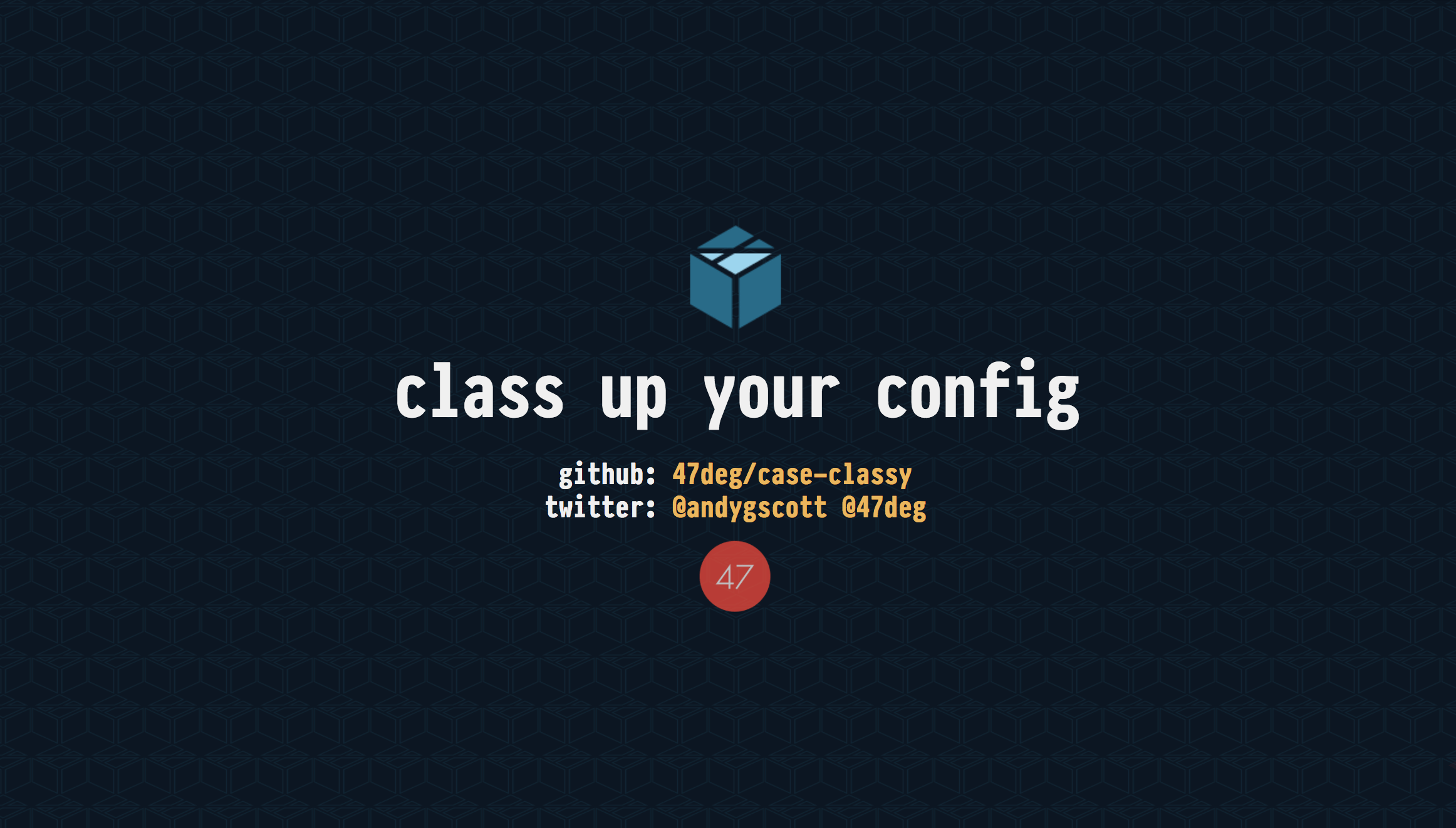 class up your config
