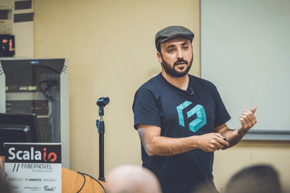 Raúl Raja at ScalaIO 2017